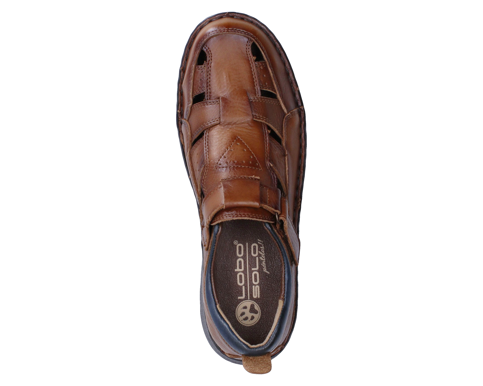 Foto 6 pulgar | Foto 5 | Sandalias Confort Lobo Solo de Piel para Hombre