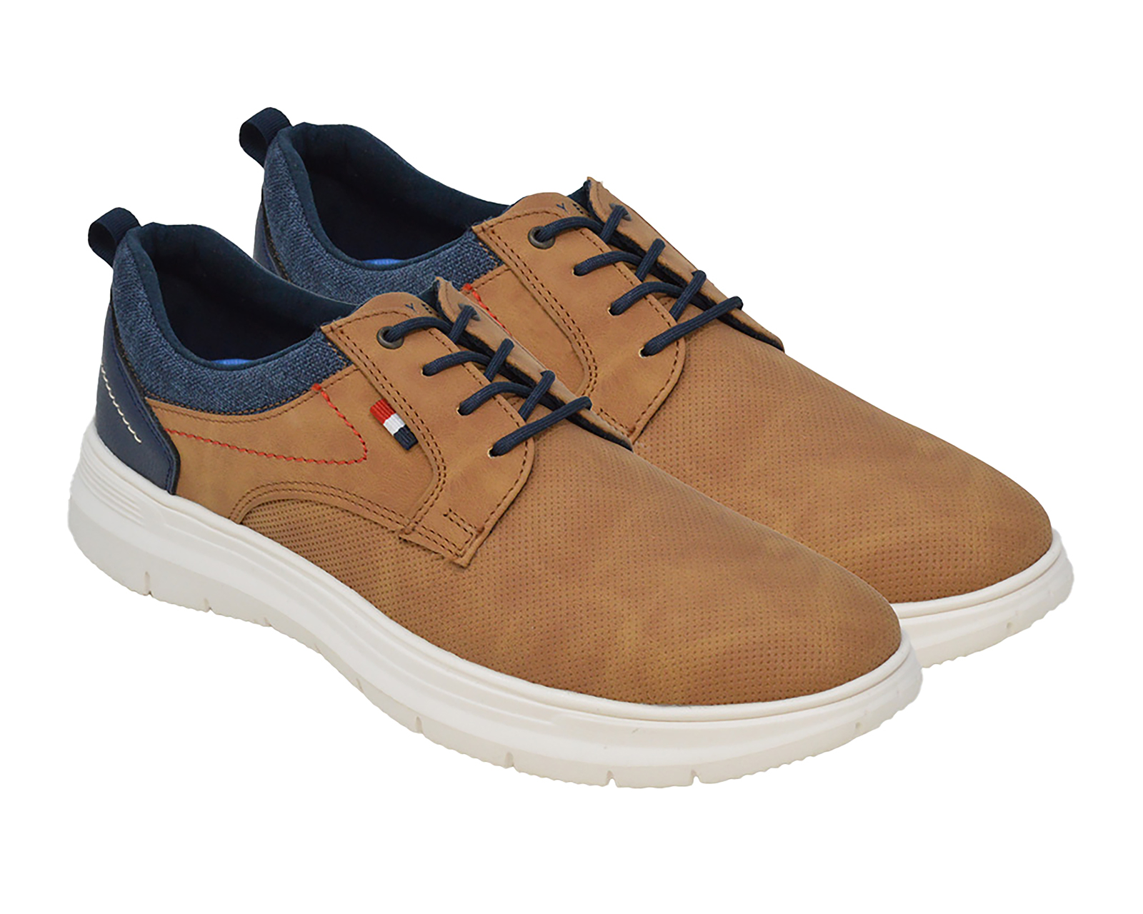 Foto 2 pulgar | Foto 1 | Zapatos Casuales Perry Ellis para Hombre