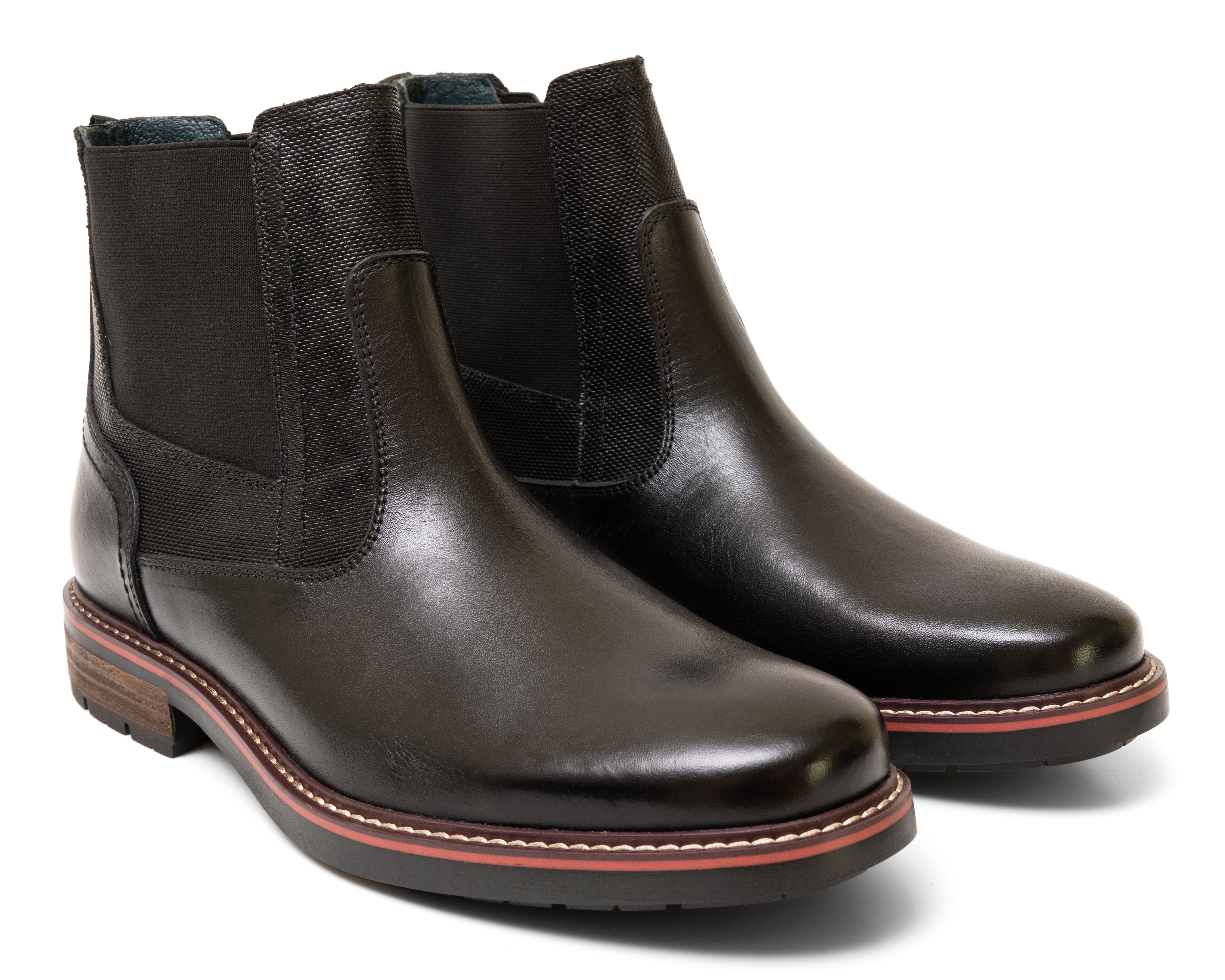 Foto 2 pulgar | Foto 1 | Botas Casuales Refill Chelsea de Piel para Hombre