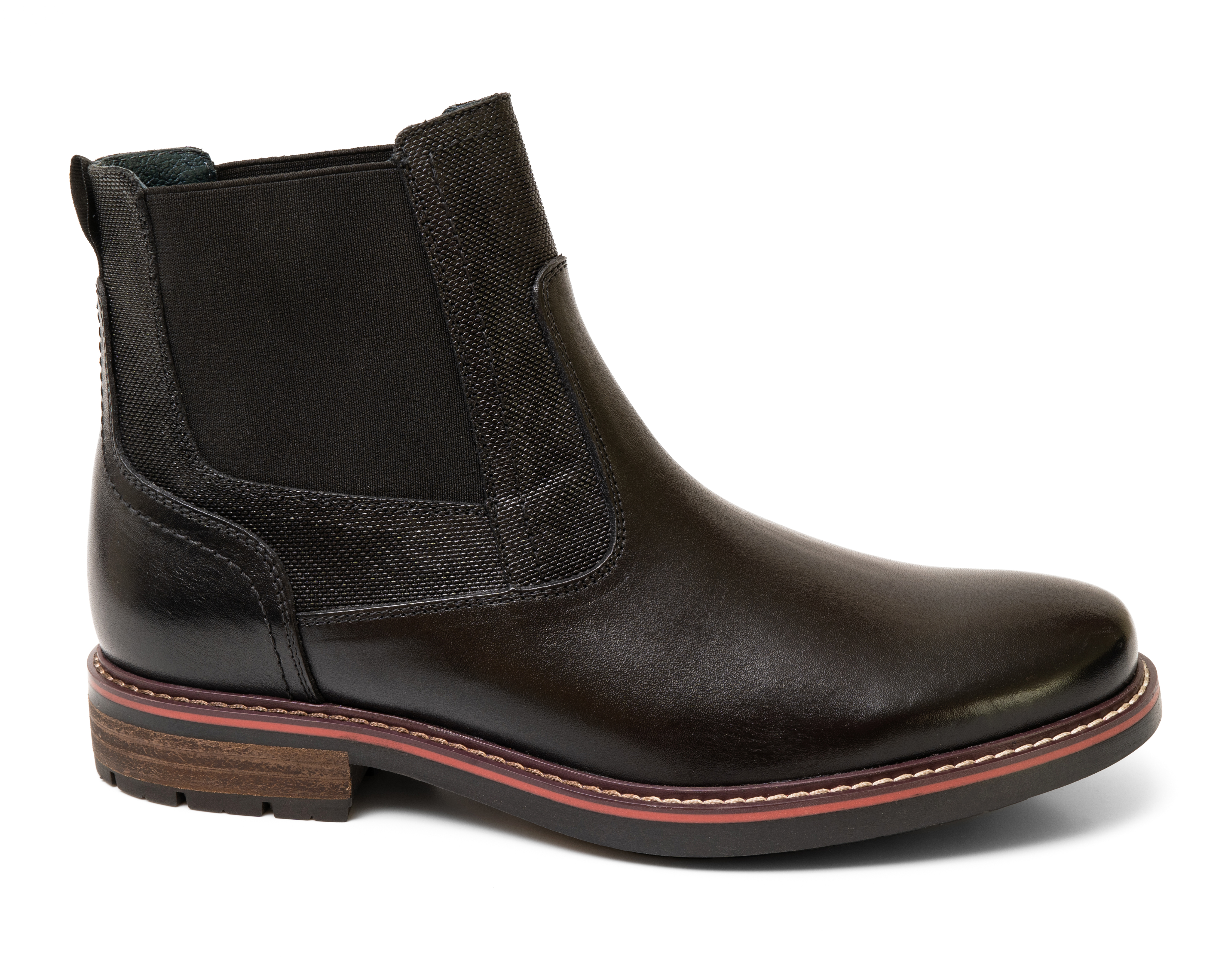 Foto 3 pulgar | Foto 2 | Botas Casuales Refill Chelsea de Piel para Hombre