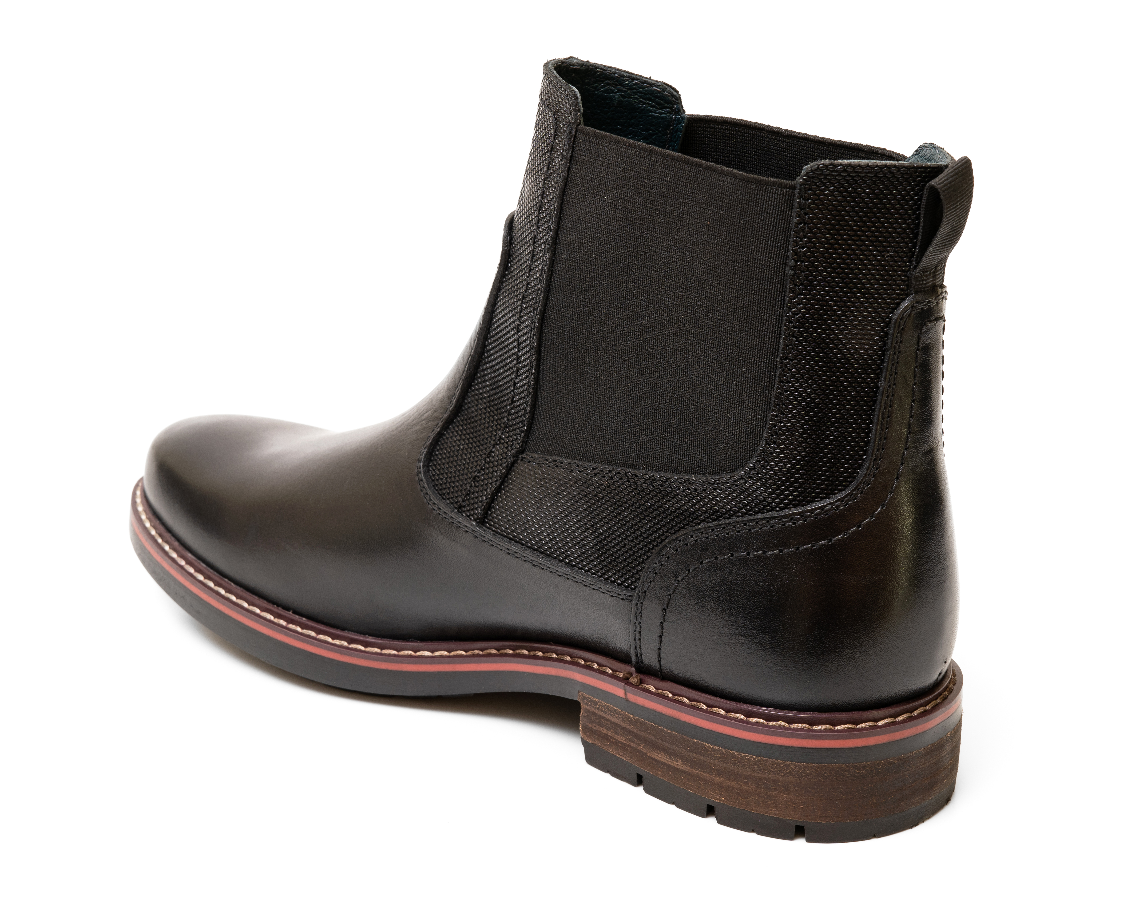 Foto 4 pulgar | Foto 3 | Botas Casuales Refill Chelsea de Piel para Hombre