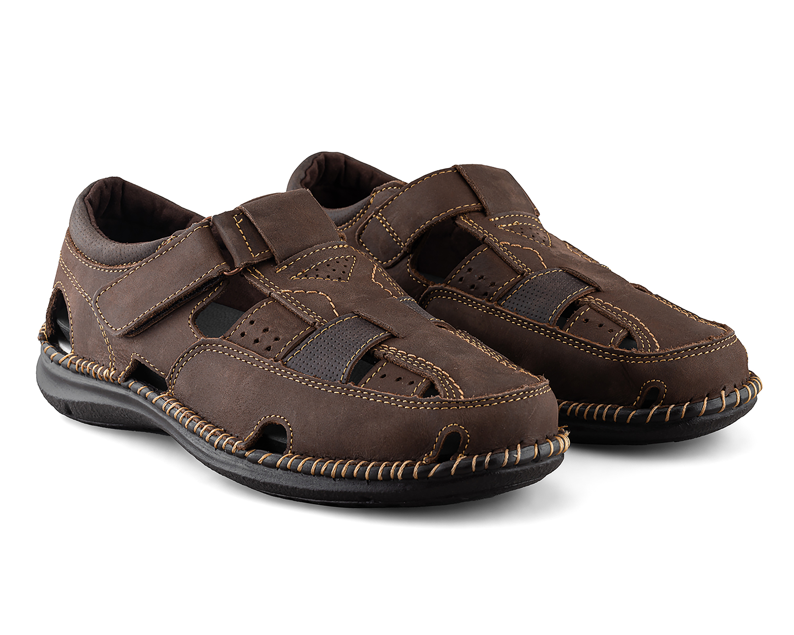 Sandalias Casuales Canada de Piel para Hombre