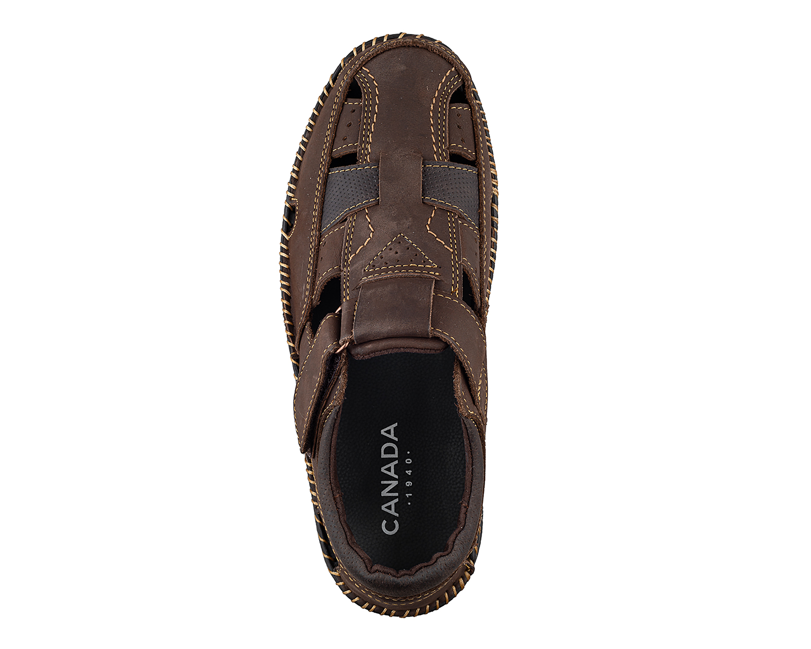 Foto 6 pulgar | Foto 5 | Sandalias Casuales Canada de Piel para Hombre
