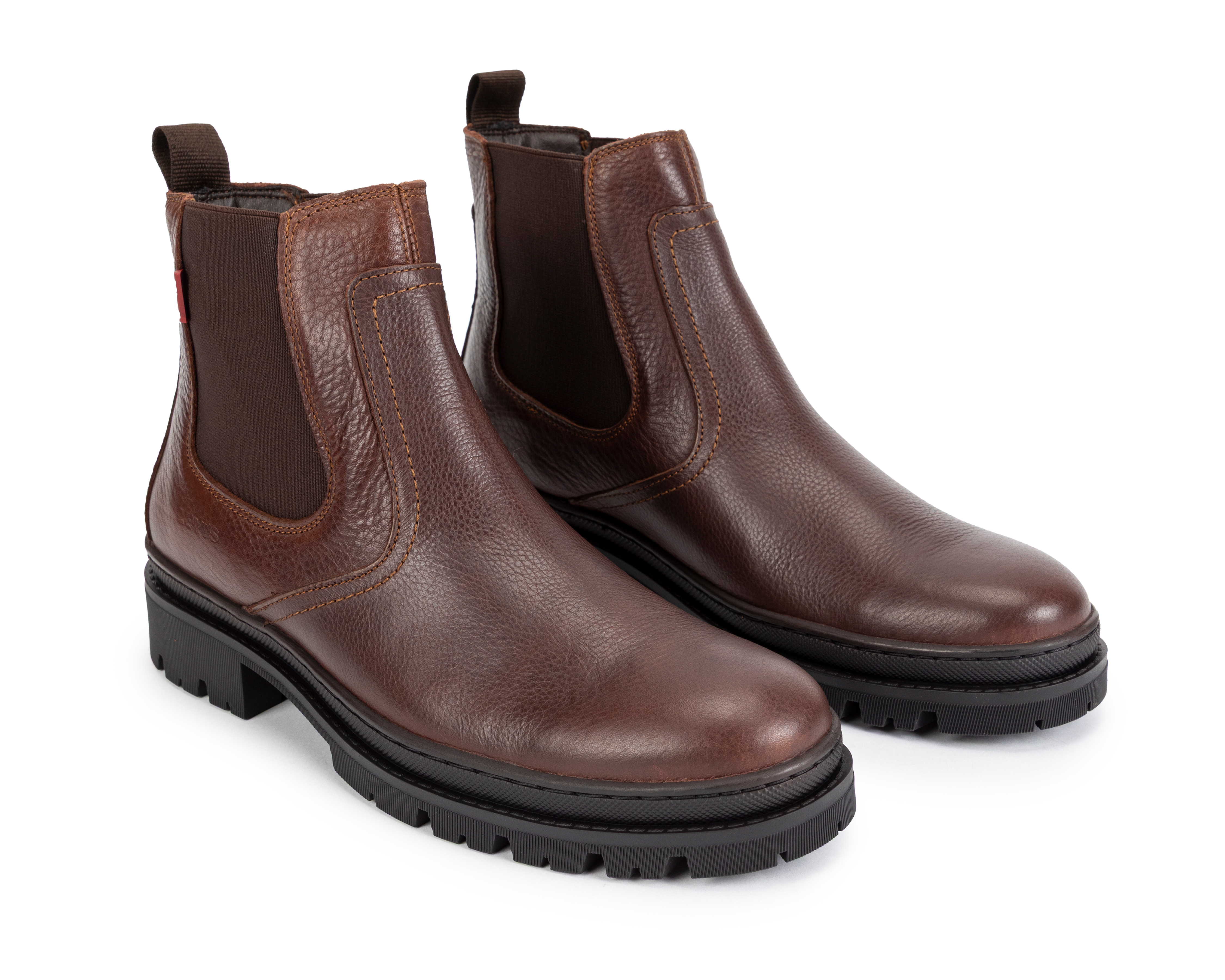 Foto 2 pulgar | Foto 1 | Botas de Piel Confort Levi's Ares para Hombre