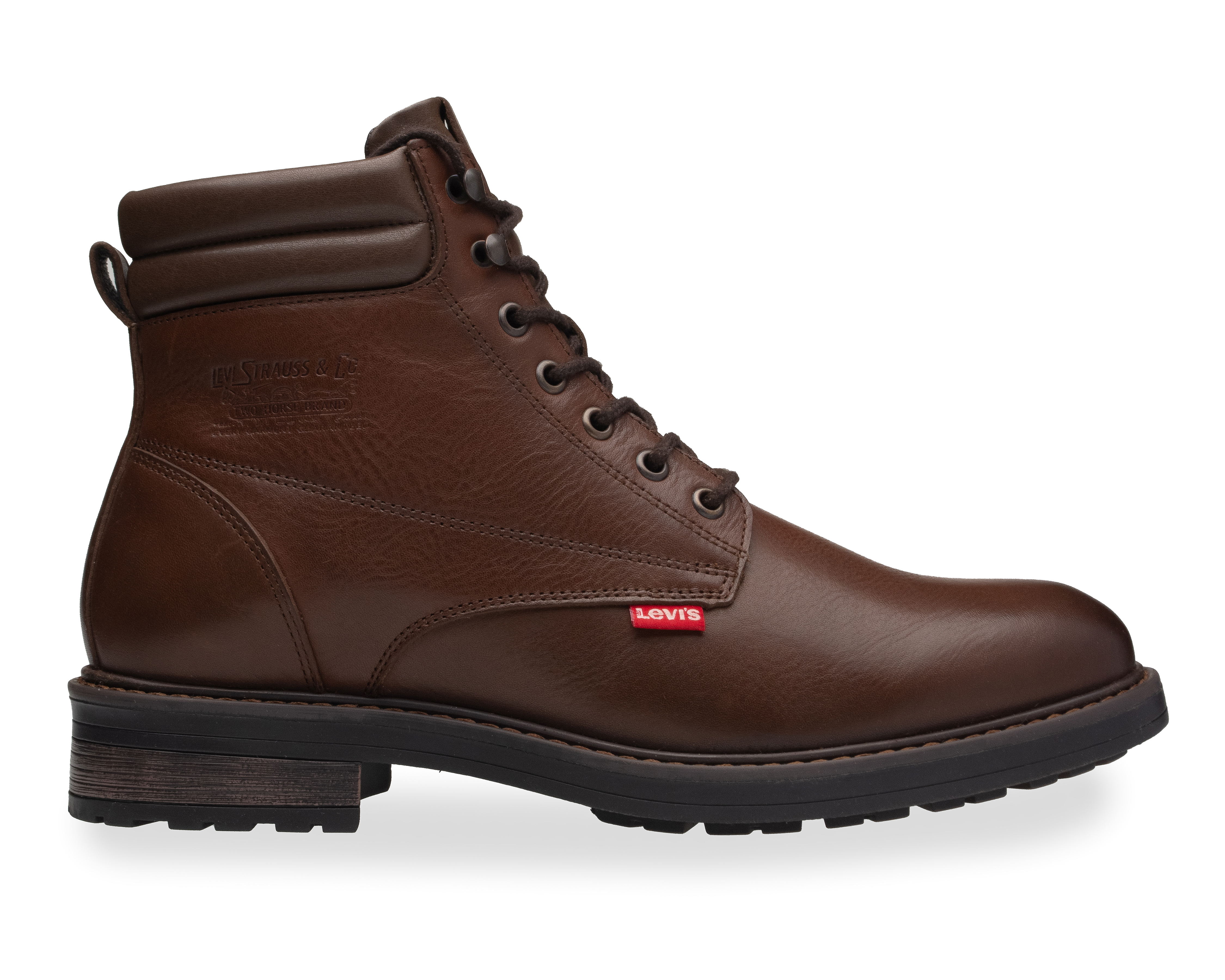 Foto 3 pulgar | Foto 2 | Botas Casuales Levi's Nelson de Piel para Hombre