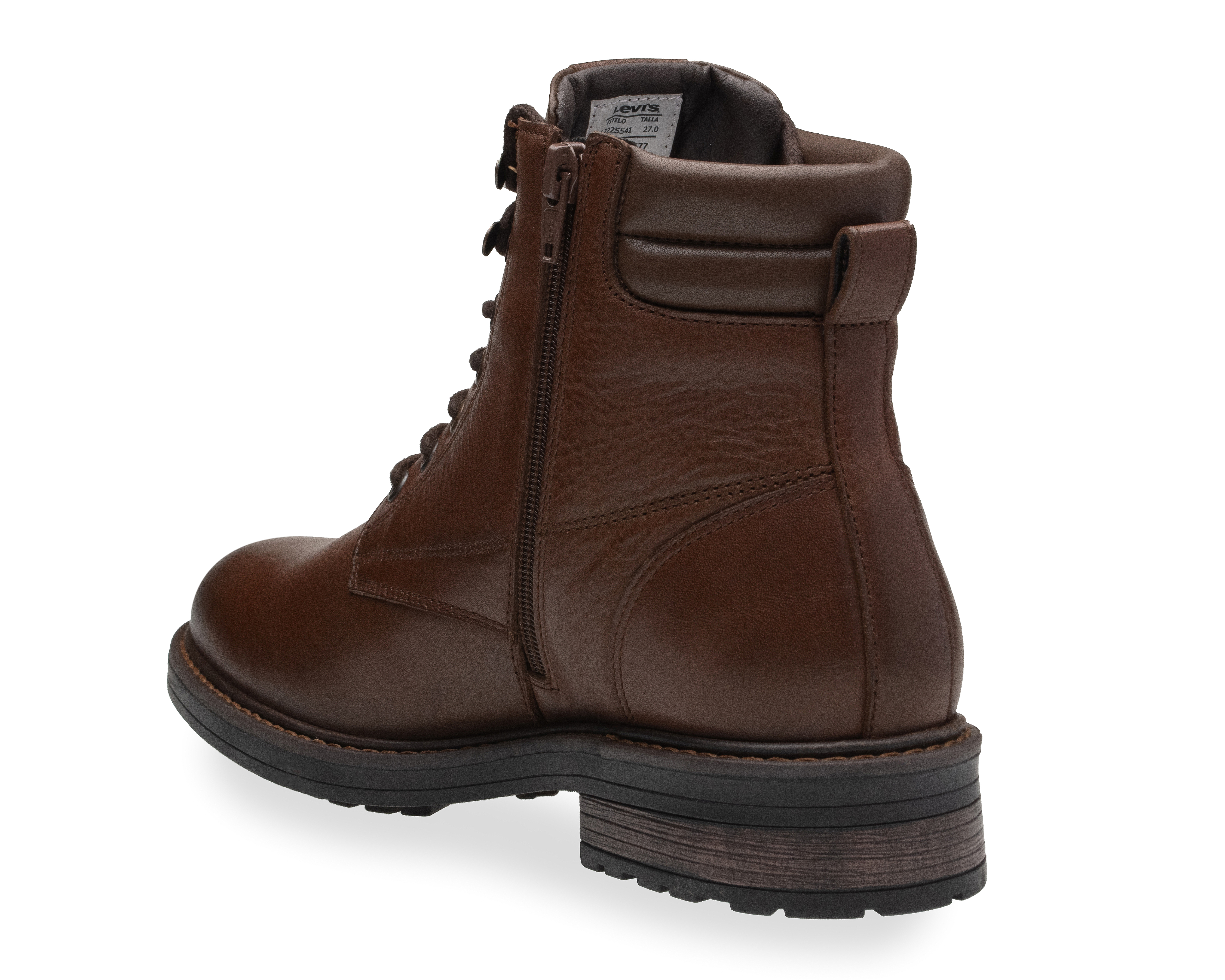 Foto 4 pulgar | Foto 3 | Botas Casuales Levi's Nelson de Piel para Hombre