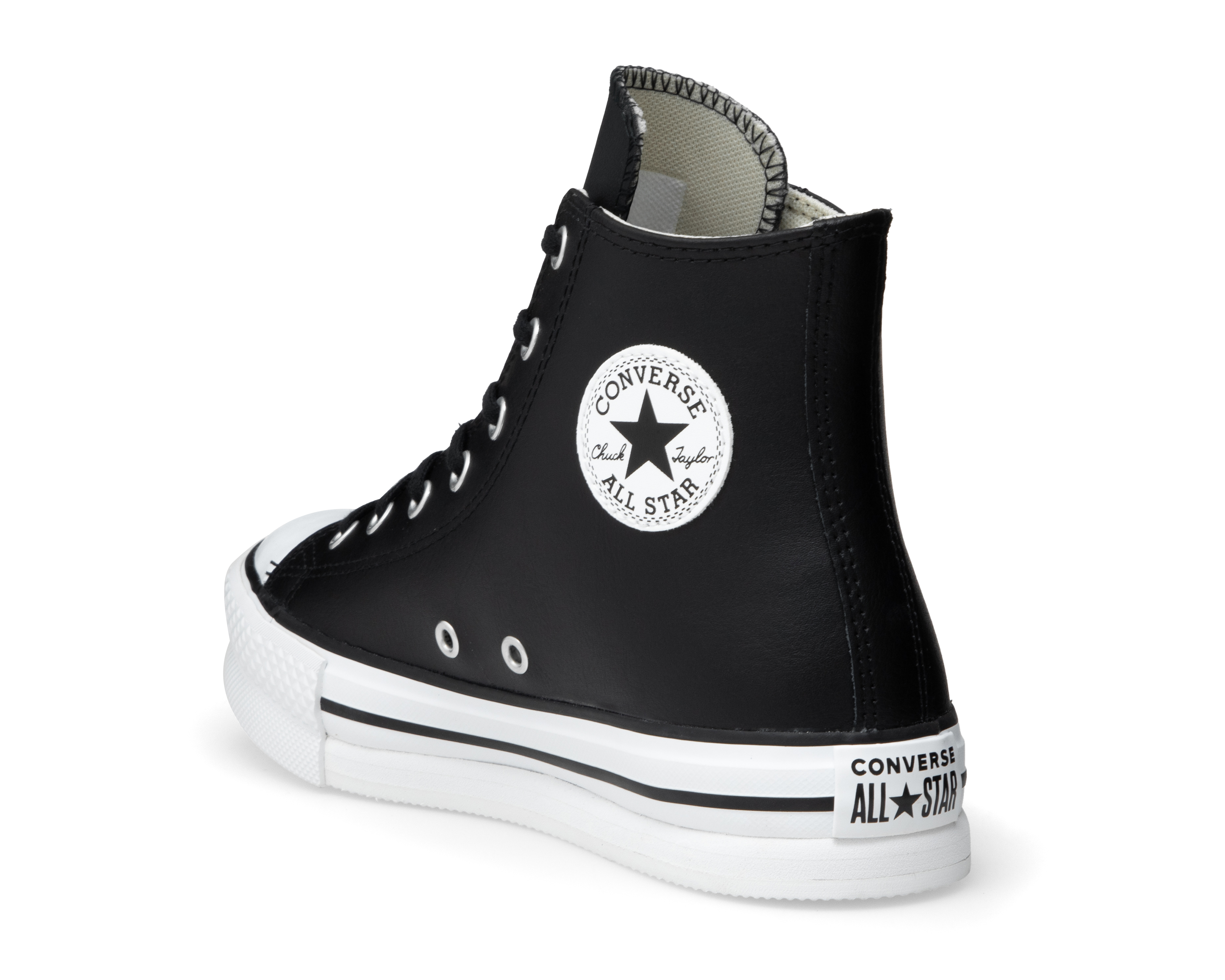 Foto 4 pulgar | Foto 3 | Tenis Converse Eva Lift de Piel Juveniles