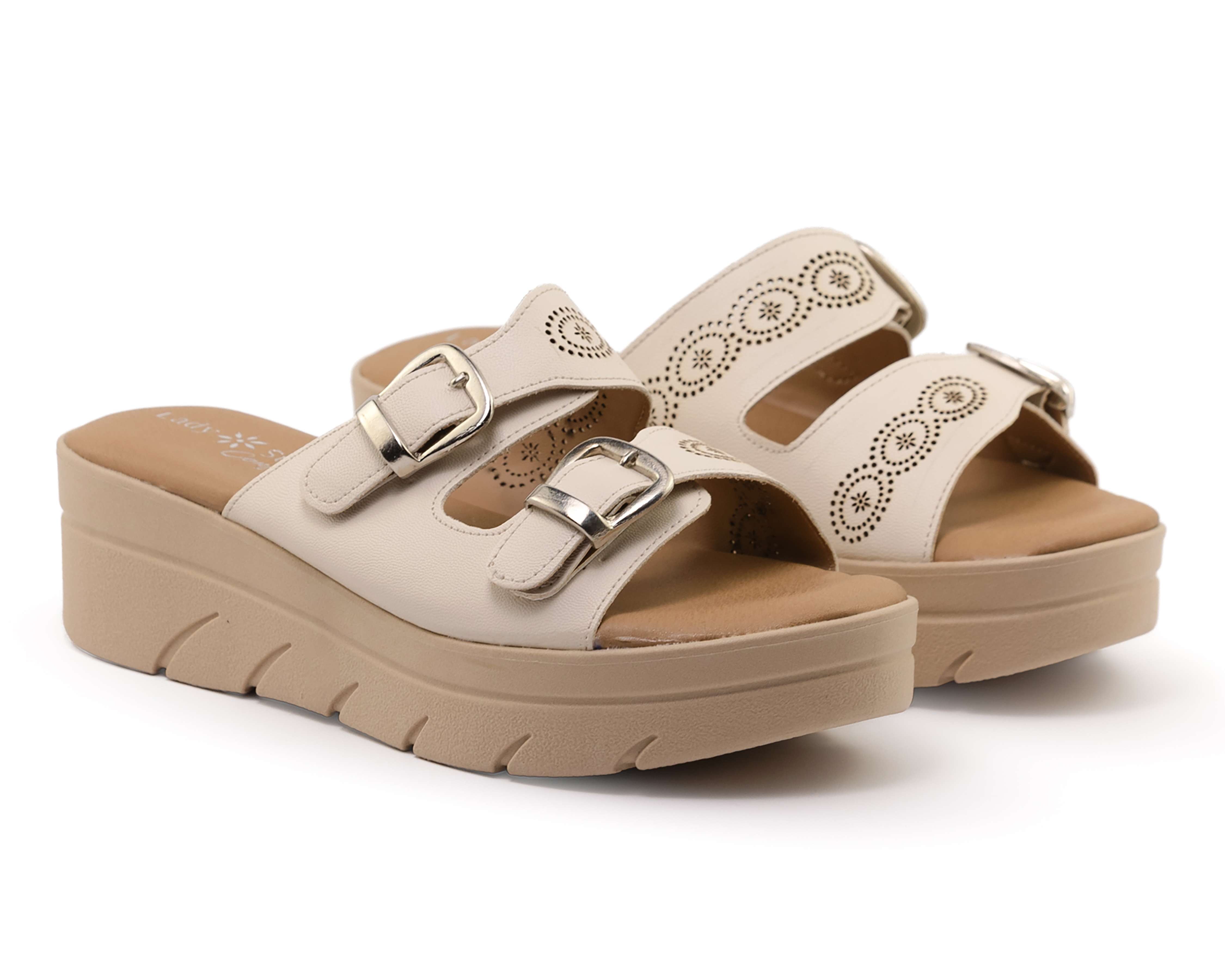 Sandalias Confort Lady Sun Conforto para Mujer