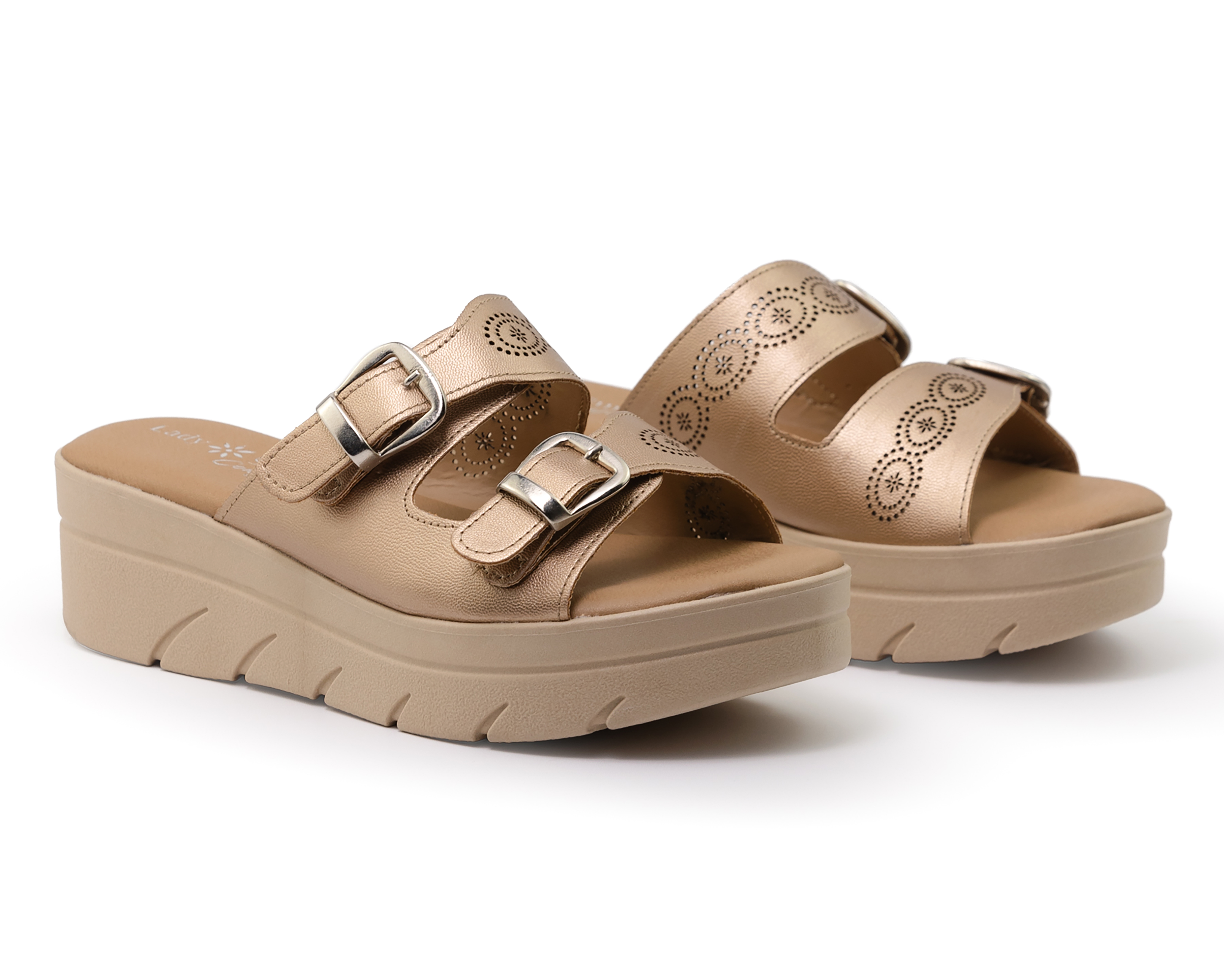 Sandalias Confort Lady Sun Conforto para Mujer