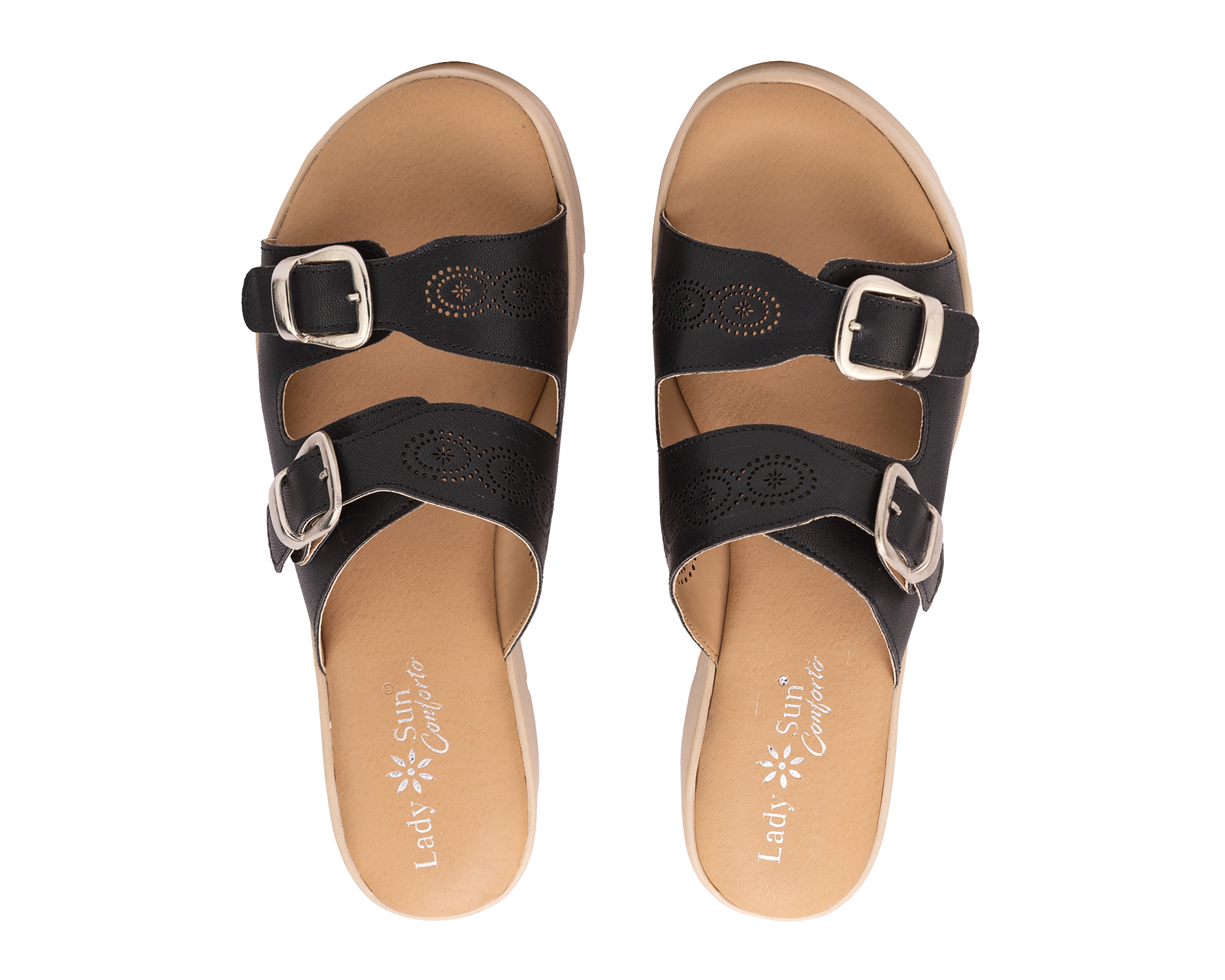 Foto 6 pulgar | Foto 5 | Sandalias Confort Lady Sun Conforto para Mujer