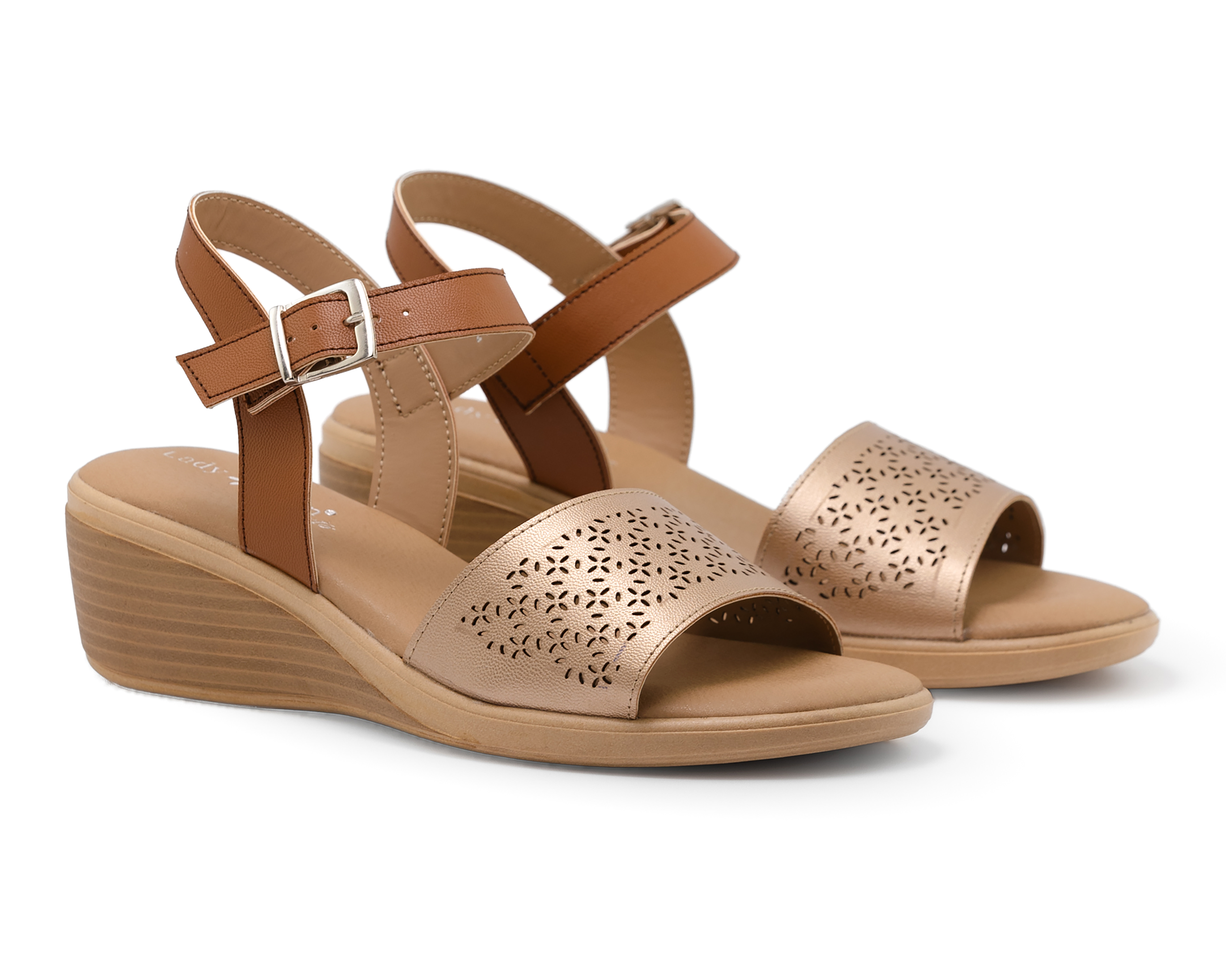 Sandalias Confort Lady Sun Conforto para Mujer