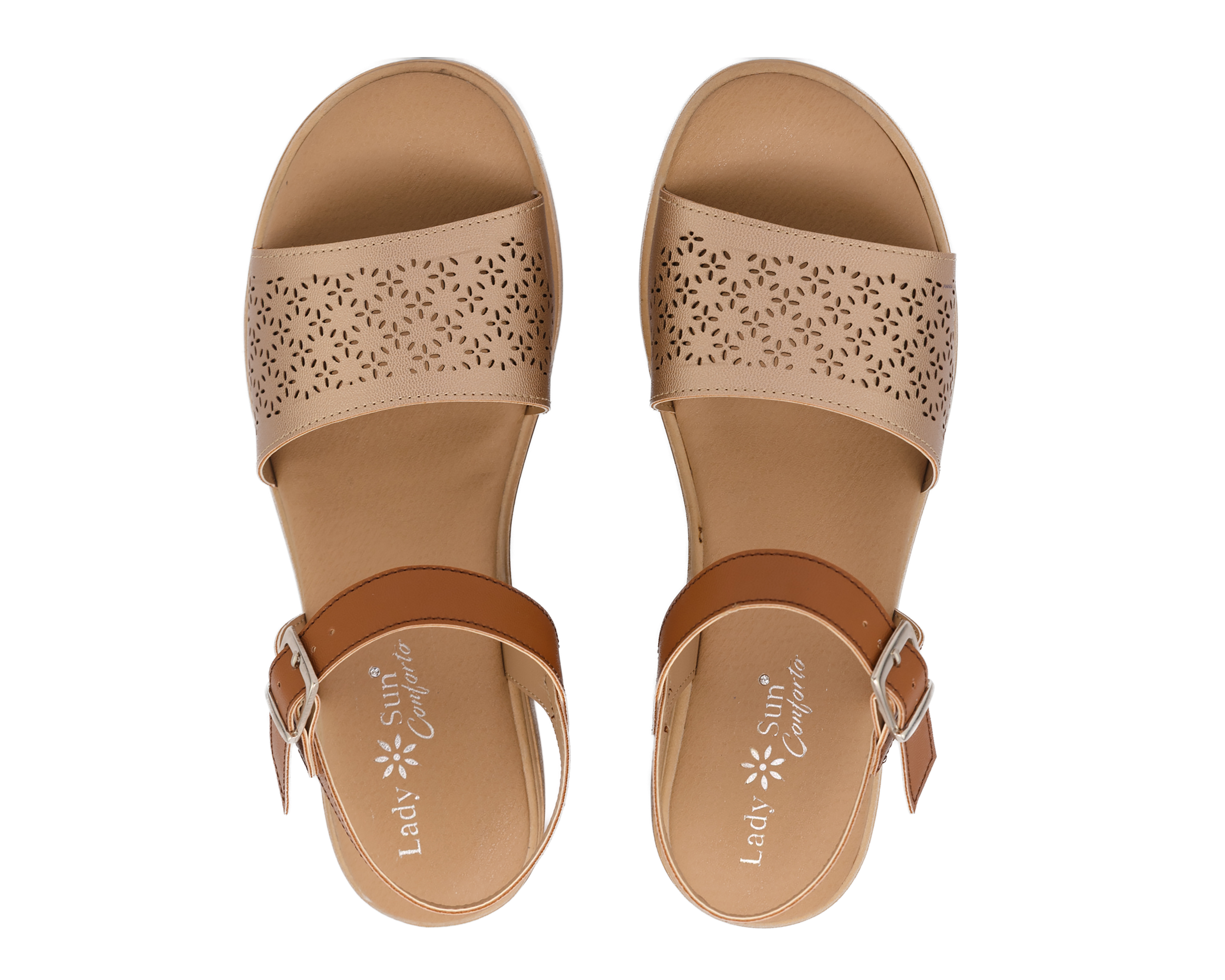 Foto 6 pulgar | Foto 5 | Sandalias Confort Lady Sun Conforto para Mujer