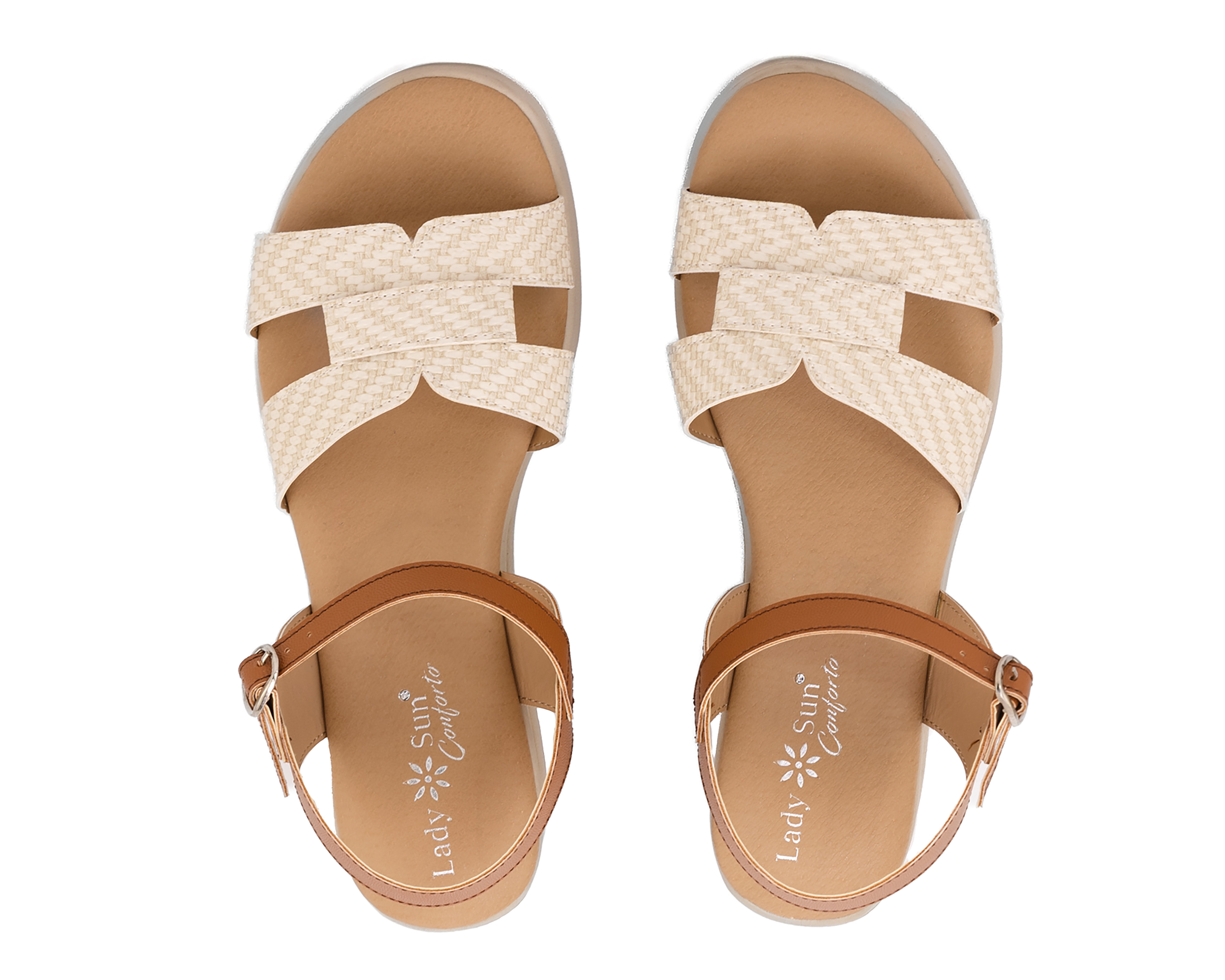 Foto 6 pulgar | Foto 5 | Sandalias Confort Lady Sun Conforto para Mujer