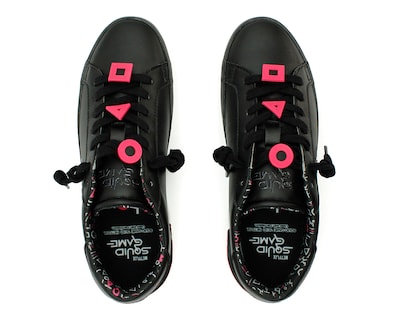 Foto 5 | Foto 5 | Tenis Casuales Squid Game Gold Total Black para Mujer