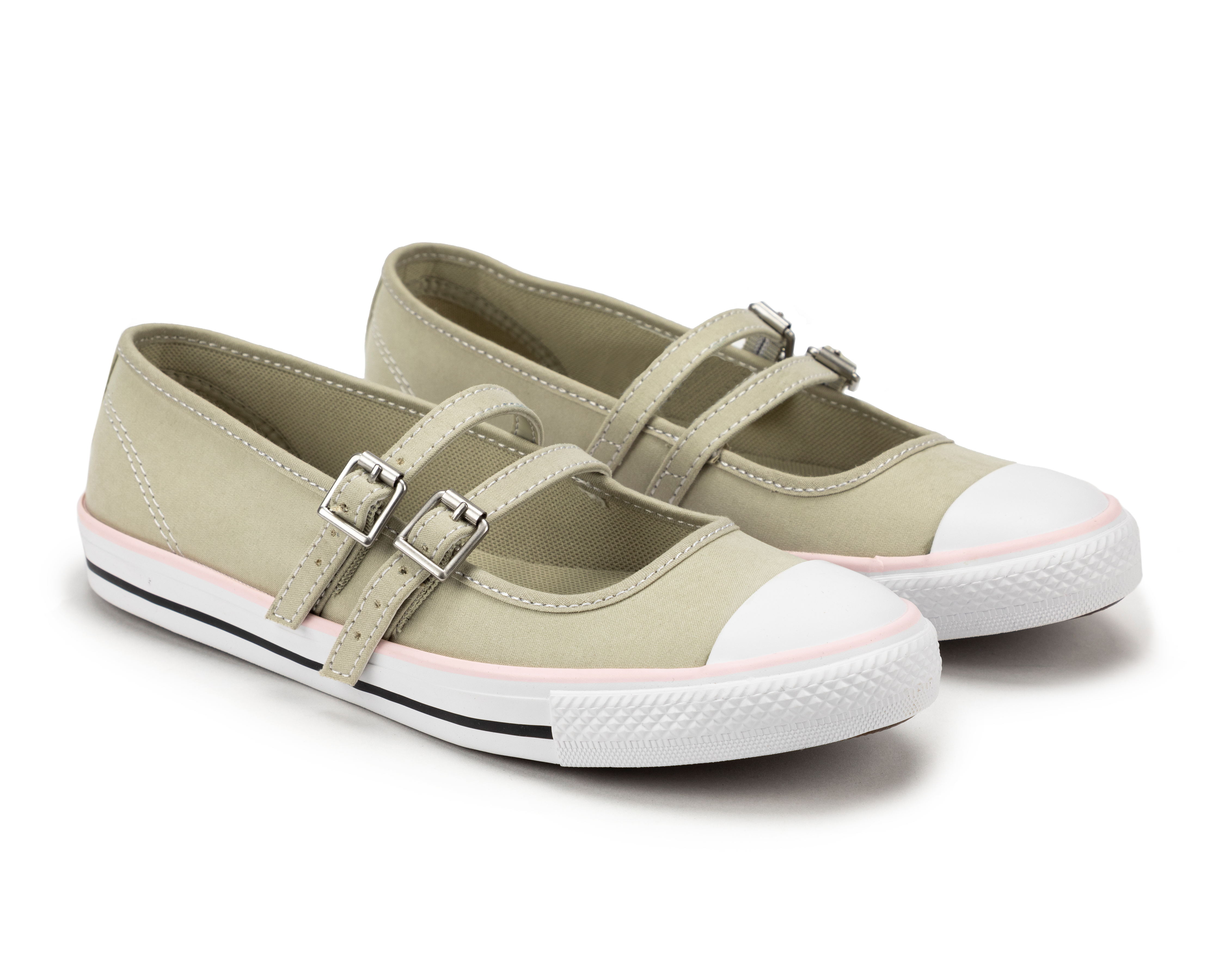 Foto 2 pulgar | Foto 1 | Tenis Converse Dainty Mary Jane para Mujer