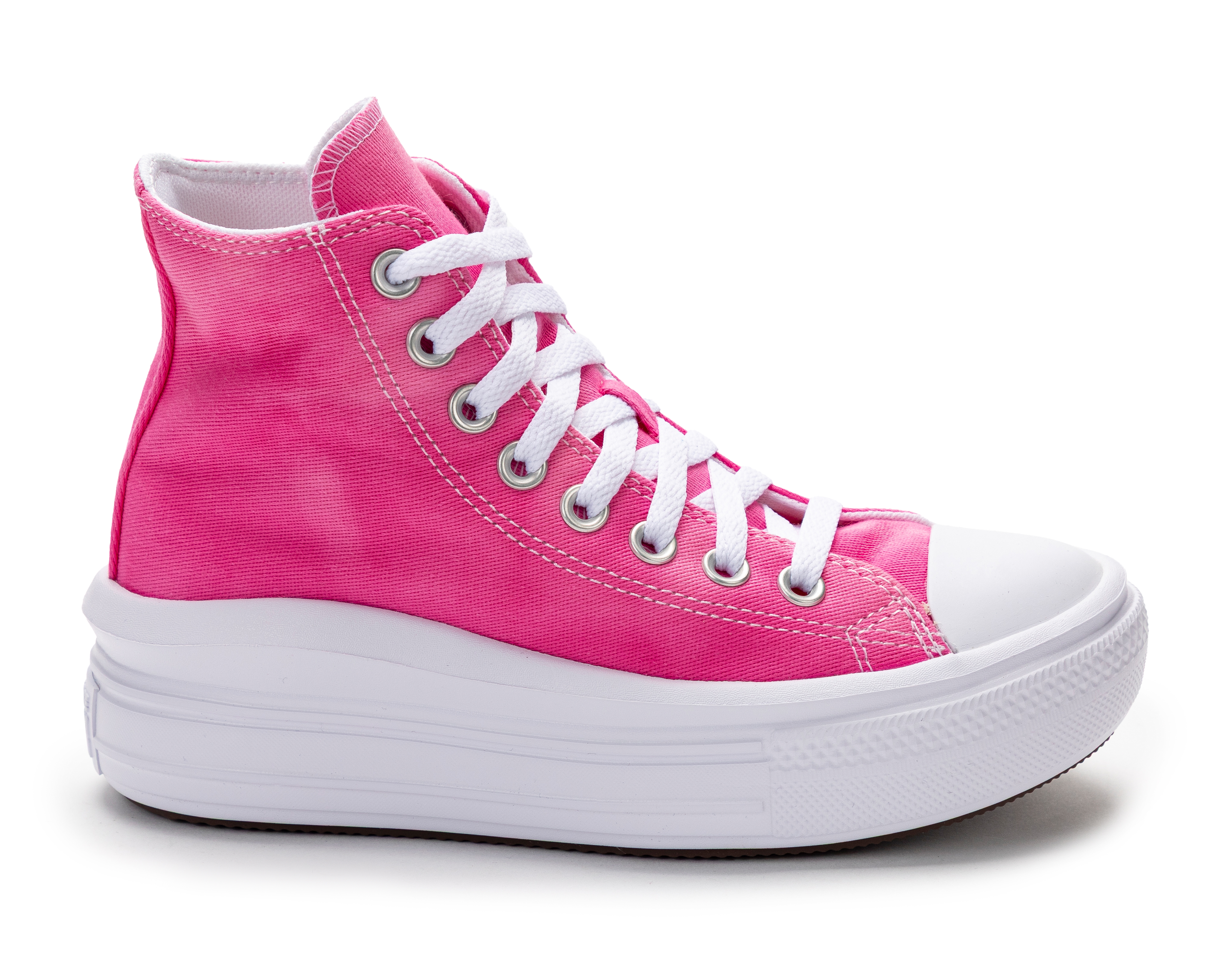Foto 3 pulgar | Foto 2 | Tenis Converse Chuck Taylor All Star Move Hi Juveniles