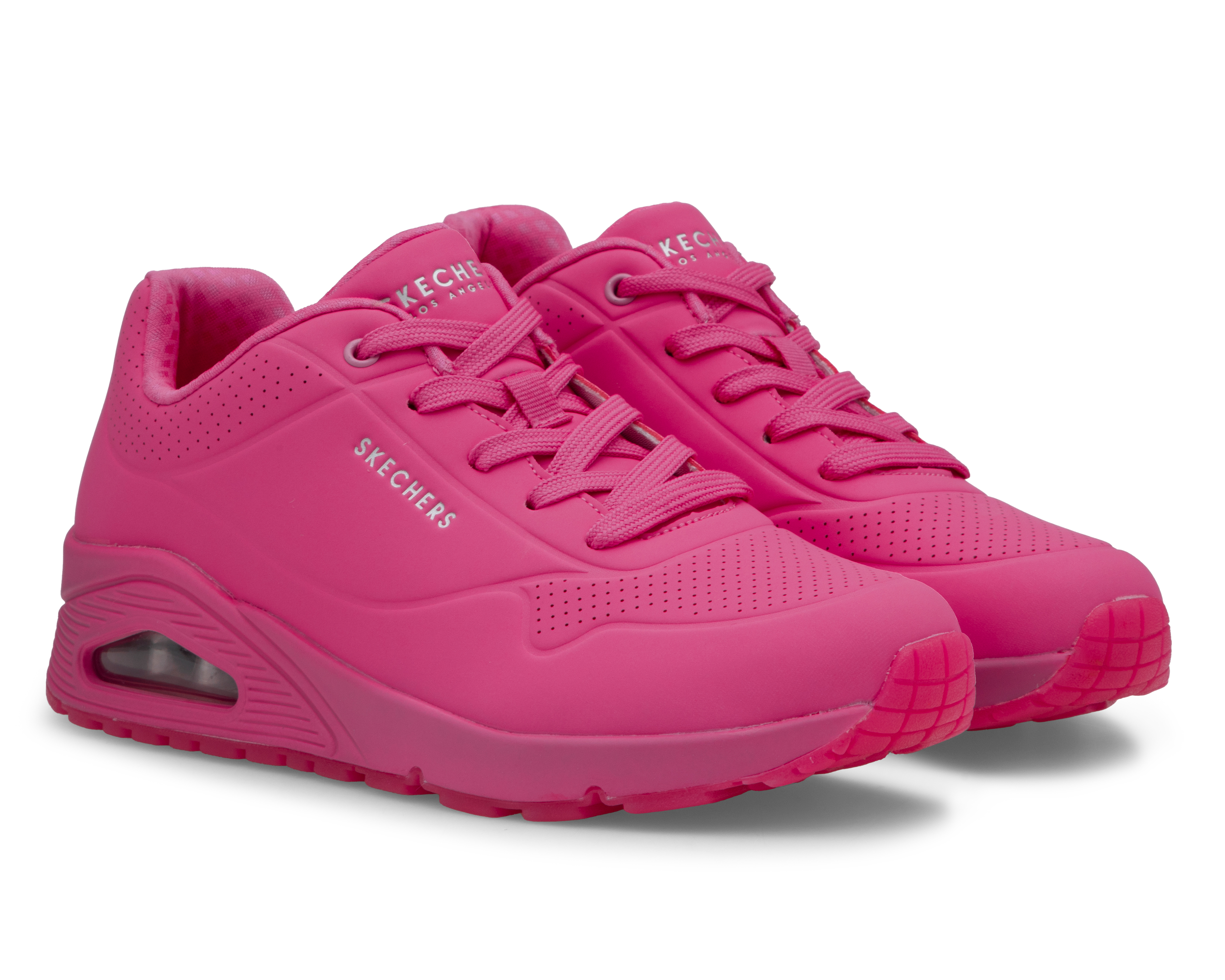 Tenis Skechers Street Uno Neon Night para Mujer