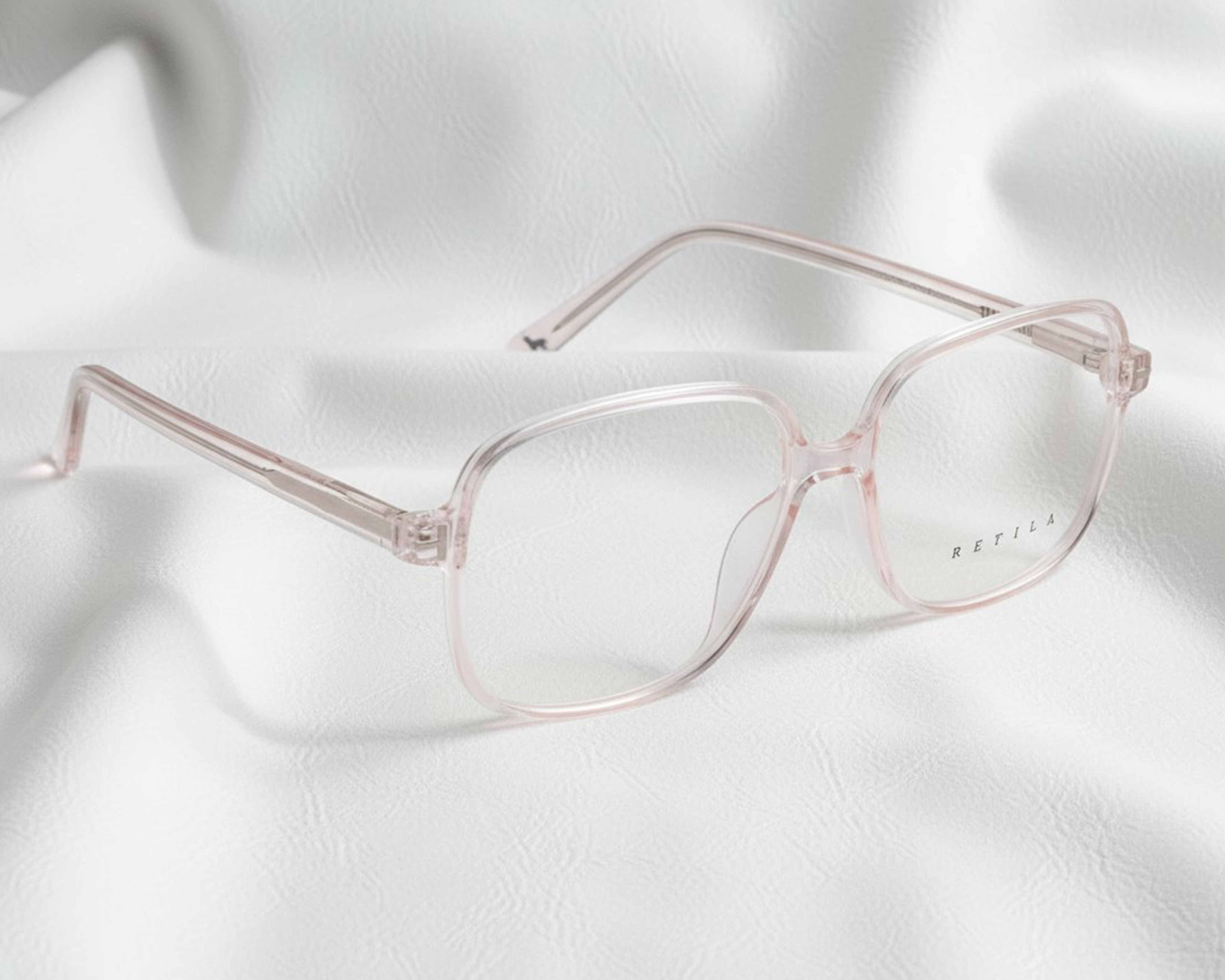 Foto 8 | Foto 8 | Armazón Oftálmico para Hombre Refill Cuadrados Transparente