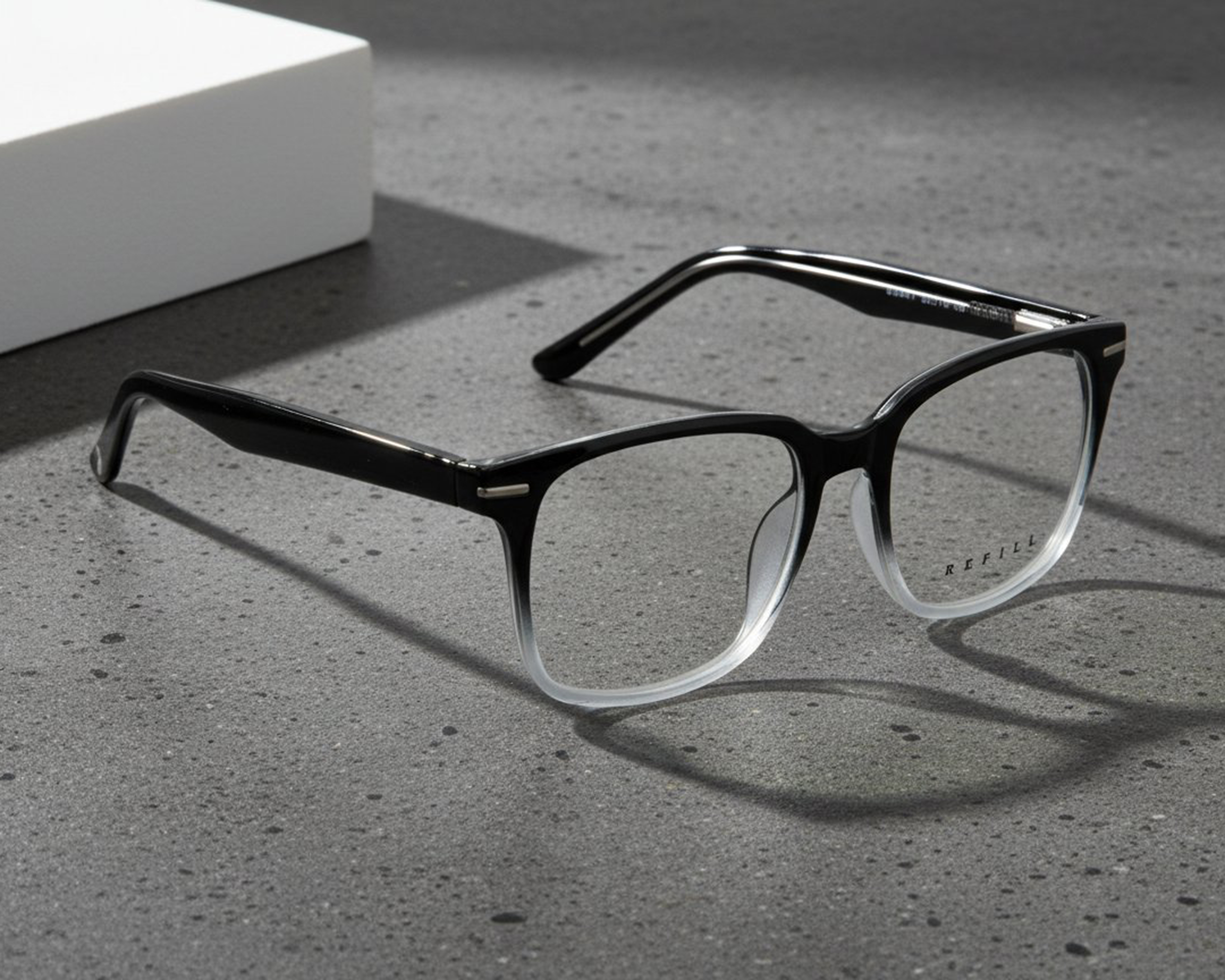 Foto 9 pulgar | Foto 8 | Armazón Oftálmico para Hombre Refill Cuadrados Negro